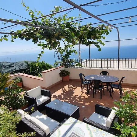 Villa Il Rifugio Di Ela Furore Exterior foto