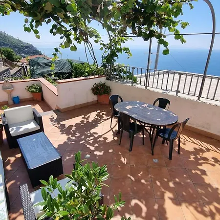 Villa Il Rifugio Di Ela Furore Exterior foto